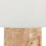 Daxton Floor Lamp, Light Mappa Burl by Amber Lewis x Four Hands