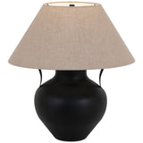 Ziva Table Lamp, Matte Black by Amber Lewis x Four Hands