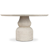 Faber Outdoor Dining Table, Aged Natural by Four Hands