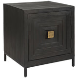 Aiken 1 Door Cabinet, Black