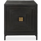 Aiken 1 Door Cabinet, Black