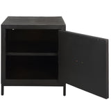 Aiken 1 Door Cabinet, Black