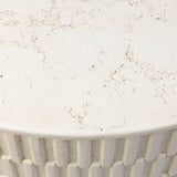 Callisto Outdoor Coffee Table, Aged White by Four Hands