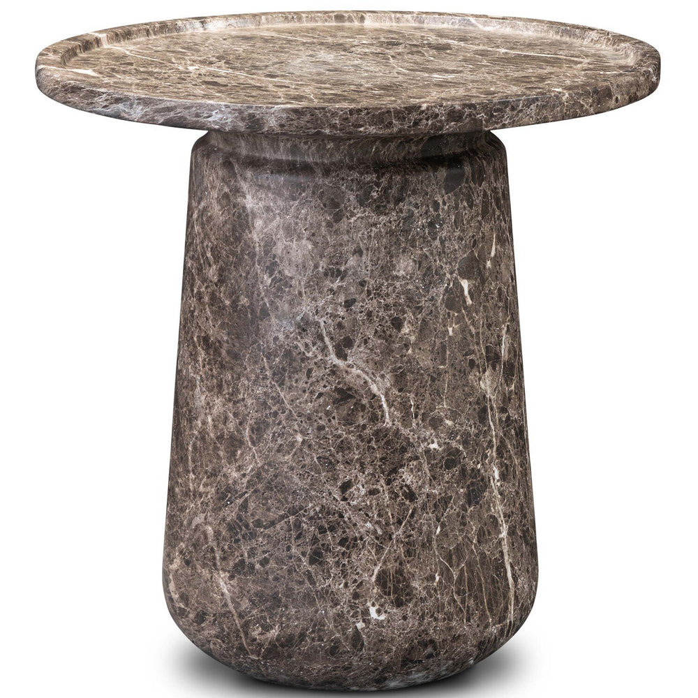 Claire Outdoor End Table, Brown  by Four Hands