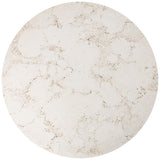Callisto Outdoor End Table, Aged White by Four hands