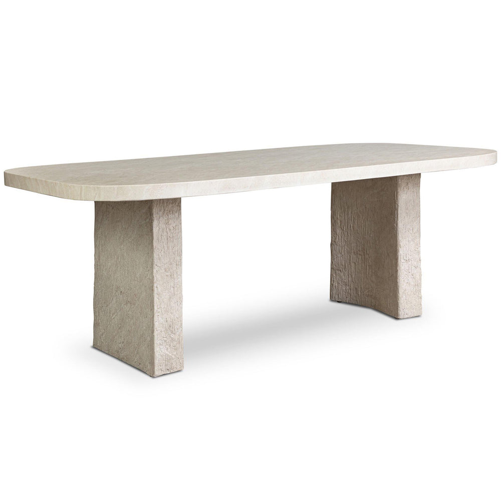 Alessandro Outdoor Dining Table, Cream by Four Hands