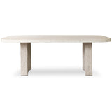 Alessandro Outdoor Dining Table, Cream by Four Hands