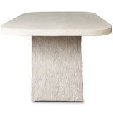 Alessandro Outdoor Dining Table, Cream by Four Hands