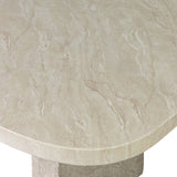 Alessandro Outdoor Dining Table, Cream by Four Hands