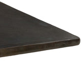 Althea Outdoor Dining Table, Textured Bronze by Four Hands