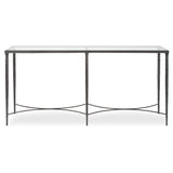 Washington Console Table, Rustic Black