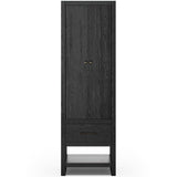 Anthem Bath Storage, Black Wash by Four Hands