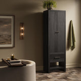 Anthem Bath Storage, Black Wash by Four Hands