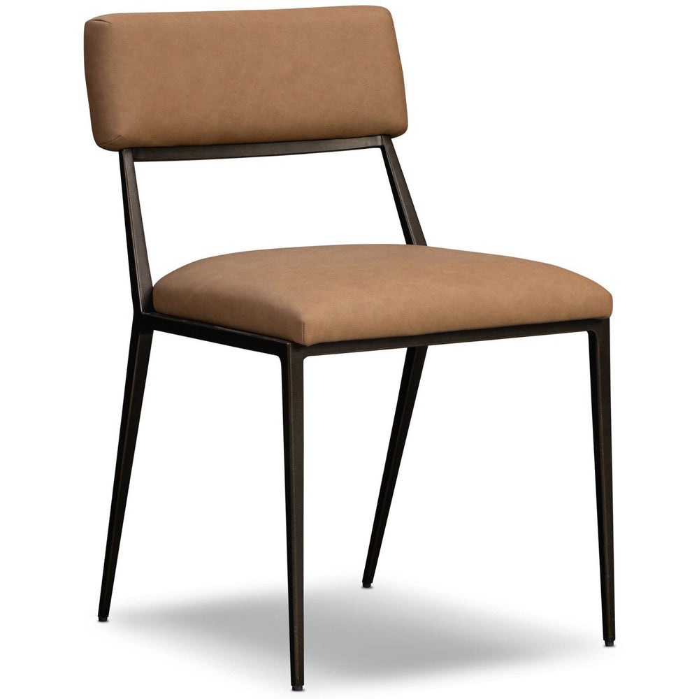 Somerson Leather Dining Chair, Maestro Camel, Set of 2 by Four Hands