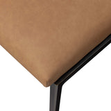 Somerson Leather Dining Chair, Maestro Camel, Set of 2 by Four Hands