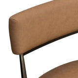 Somerson Leather Dining Chair, Maestro Camel, Set of 2 by Four Hands