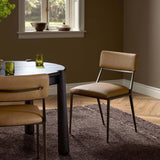 Somerson Leather Dining Chair, Maestro Camel, Set of 2 by Four Hands
