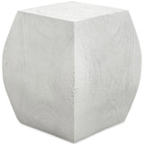 Grove Accent Stool, Ivory-Furniture - Accent Tables-High Fashion Home
