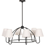 Larson Chandelier, Matte Black by Amber Lewis x Four Hands
