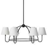 Larson Chandelier, Matte Black by Amber Lewis x Four Hands