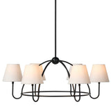 Larson Chandelier, Matte Black by Amber Lewis x Four Hands