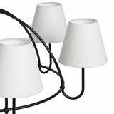 Larson Chandelier, Matte Black by Amber Lewis x Four Hands