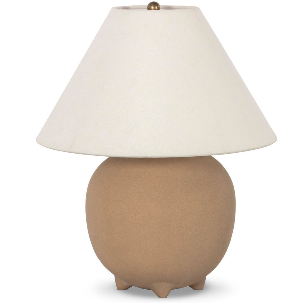 Saima Table Lamp, Tan Speckled Ceramic by Four Hands
