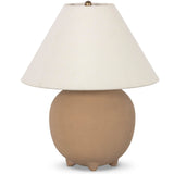 Saima Table Lamp, Tan Speckled Ceramic by Four Hands