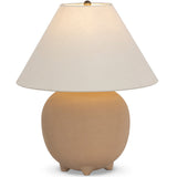 Saima Table Lamp, Tan Speckled Ceramic by Four Hands