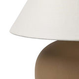 Saima Table Lamp, Tan Speckled Ceramic by Four Hands