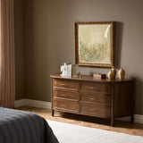 Divion 6 Drawer Dresser, Warm Brown by Four Hands
