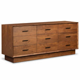 Lilas 9 Drawer Dresser, Saddle Tan by Four Hands