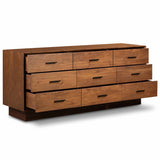 Lilas 9 Drawer Dresser, Saddle Tan by Four Hands