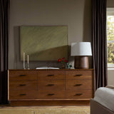 Lilas 9 Drawer Dresser, Saddle Tan by Four Hands