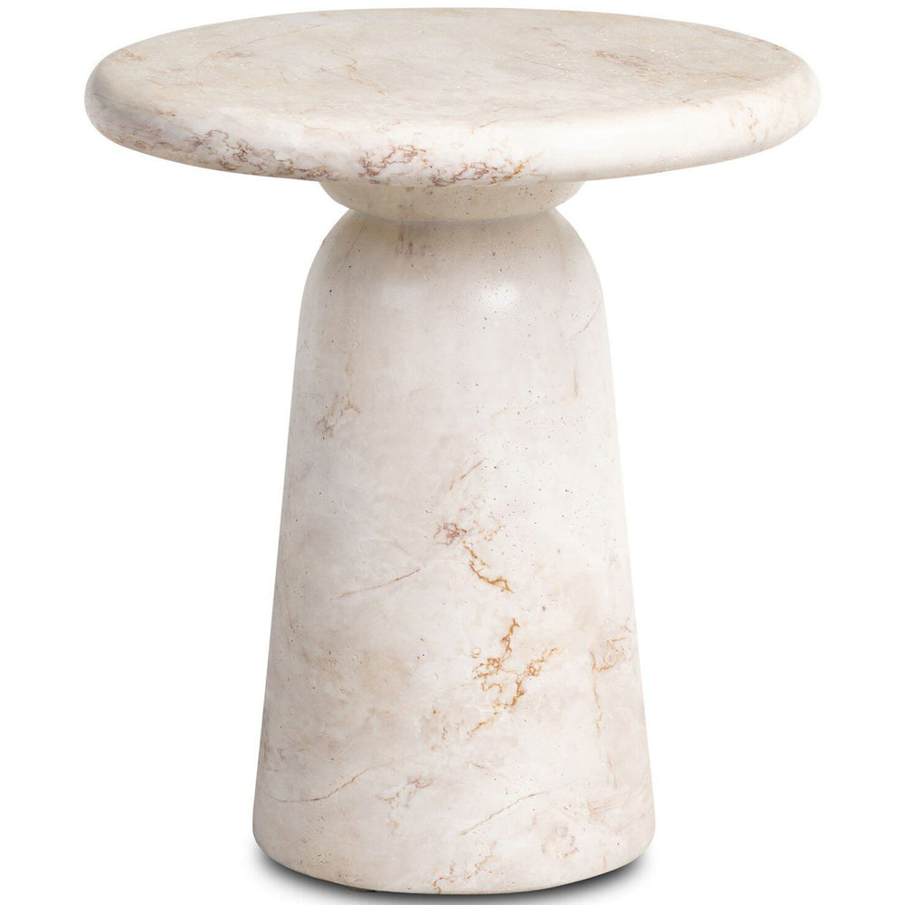 Cornelia Outdoor End Table, Natural by Four Hands