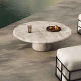 Cornelia Outdoor Coffee Table, Natural by Four Hands