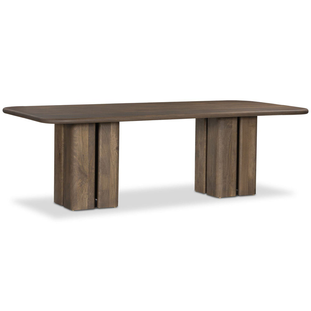 Rishi Dining Table, Washed Taupe by Four Hands