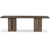 Rishi Dining Table, Washed Taupe by Four Hands