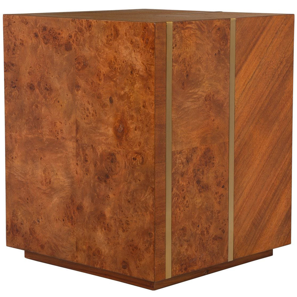 Seven Wonders Side Table, Multi Grain-Furniture - Accent Tables-High Fashion Home
