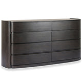 Greer 8 Drawer Dresser, Smoked Black by Four Hands