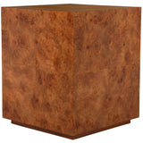 Seven Wonders Side Table, Multi Grain-Furniture - Accent Tables-High Fashion Home