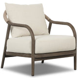 Remi Outdoor Chair, Cream by Four Hands