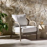 Remi Outdoor Chair, Cream by Four Hands
