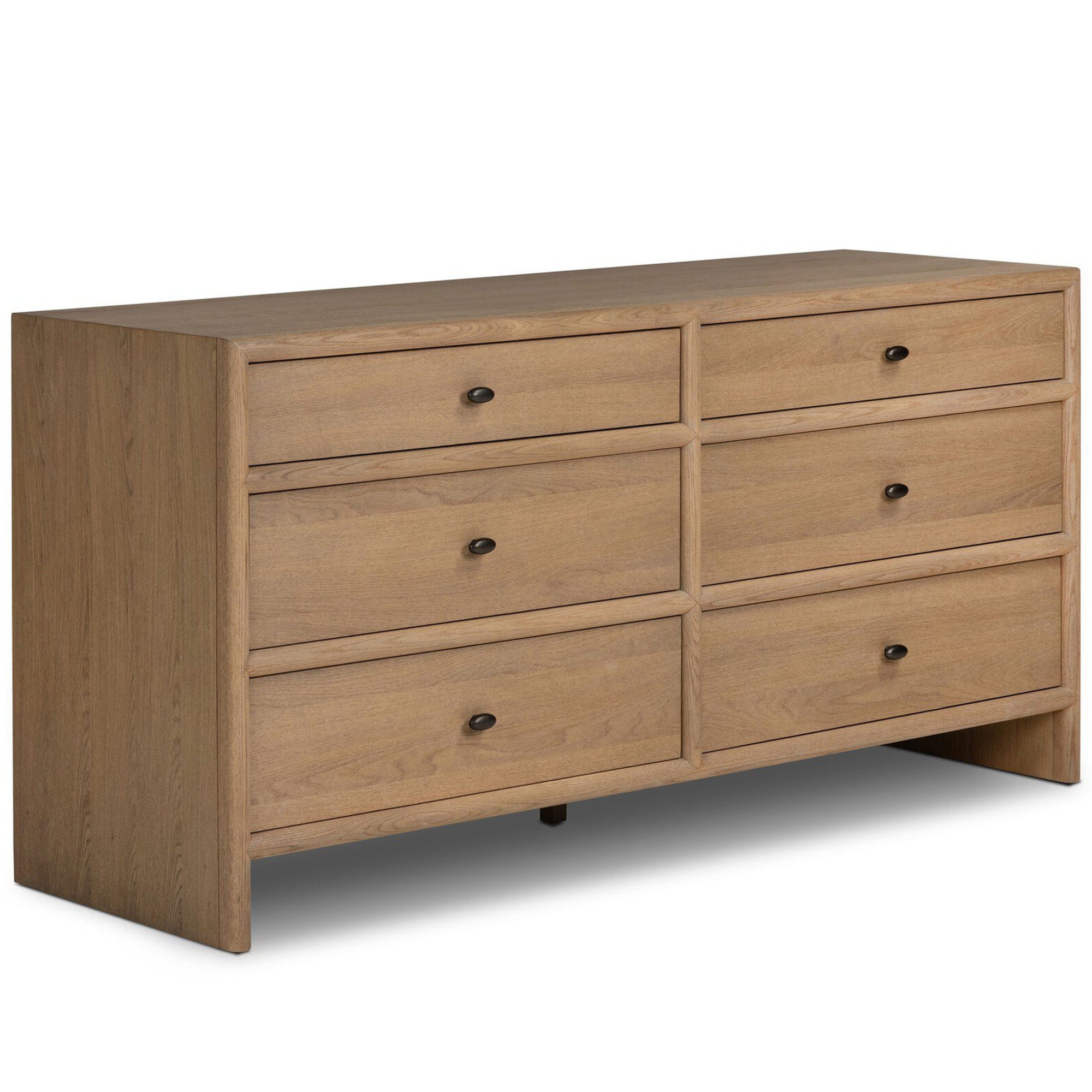 Analisa 6 Drawer Dresser, Sandy Oak by Four Hands – High Fashion Home