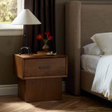 Lilas Nightstand, Saddle Tan by Four Hands