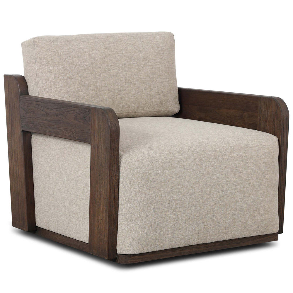 Arwen Outdoor Swivel Chair, Alessi Buff by Four Hands