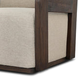 Arwen Outdoor Swivel Chair, Alessi Buff by Four Hands
