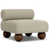 Leilani Outdoor Chair, Alessi Buff by Four Hands