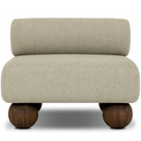 Leilani Outdoor Chair, Alessi Buff by Four Hands