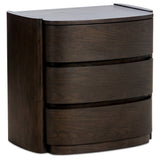 Greer Nightstand, Smoked Black by Four Hands